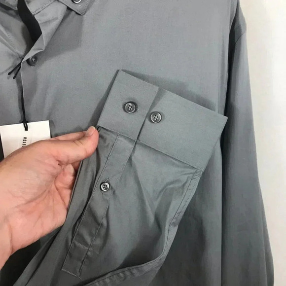 Calibrate Slim Fit Stretch Button Down Shirt - Picture 5 of 8